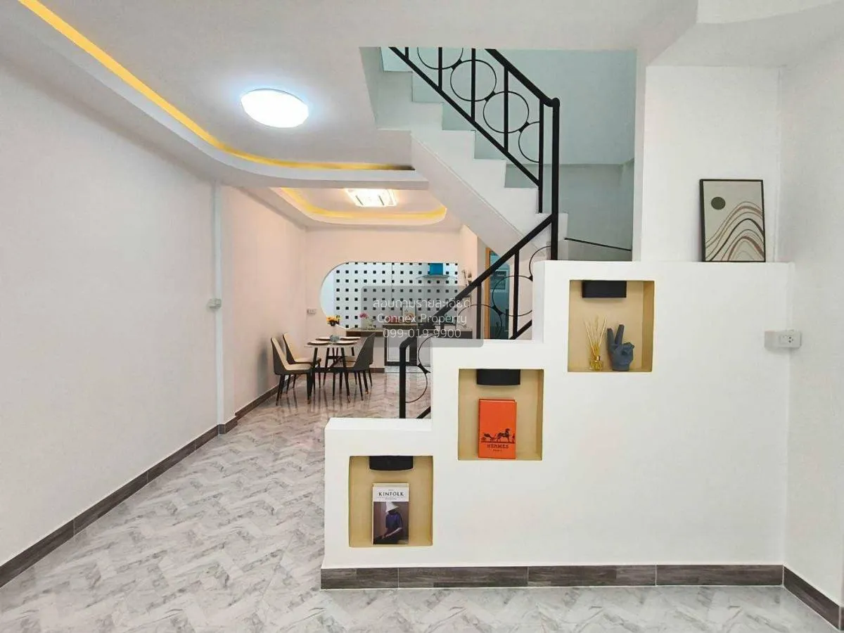 ขายทาวน์เฮ้าส์/ทาวน์โฮม  บ้านหทัยราษฎร์พัฒนา รีโนเวทใหม่ บางชัน เ