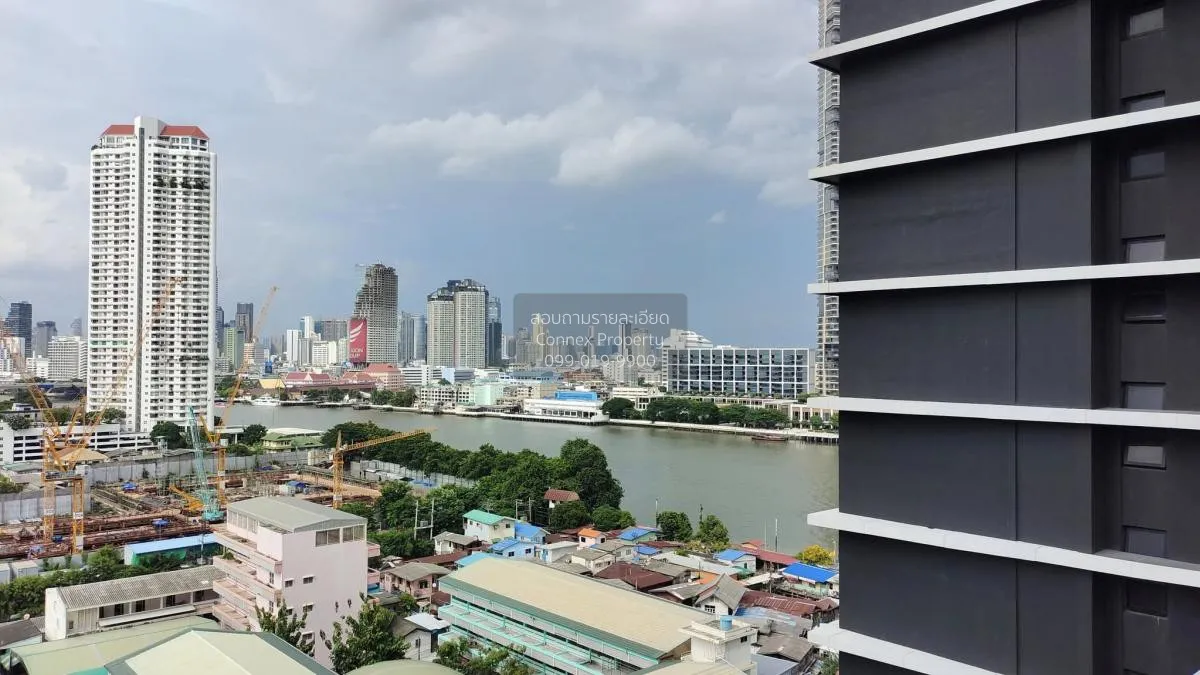 For Sale Condo , Chapter Charoennakhorn-Riverside , BTS-Krung Tho