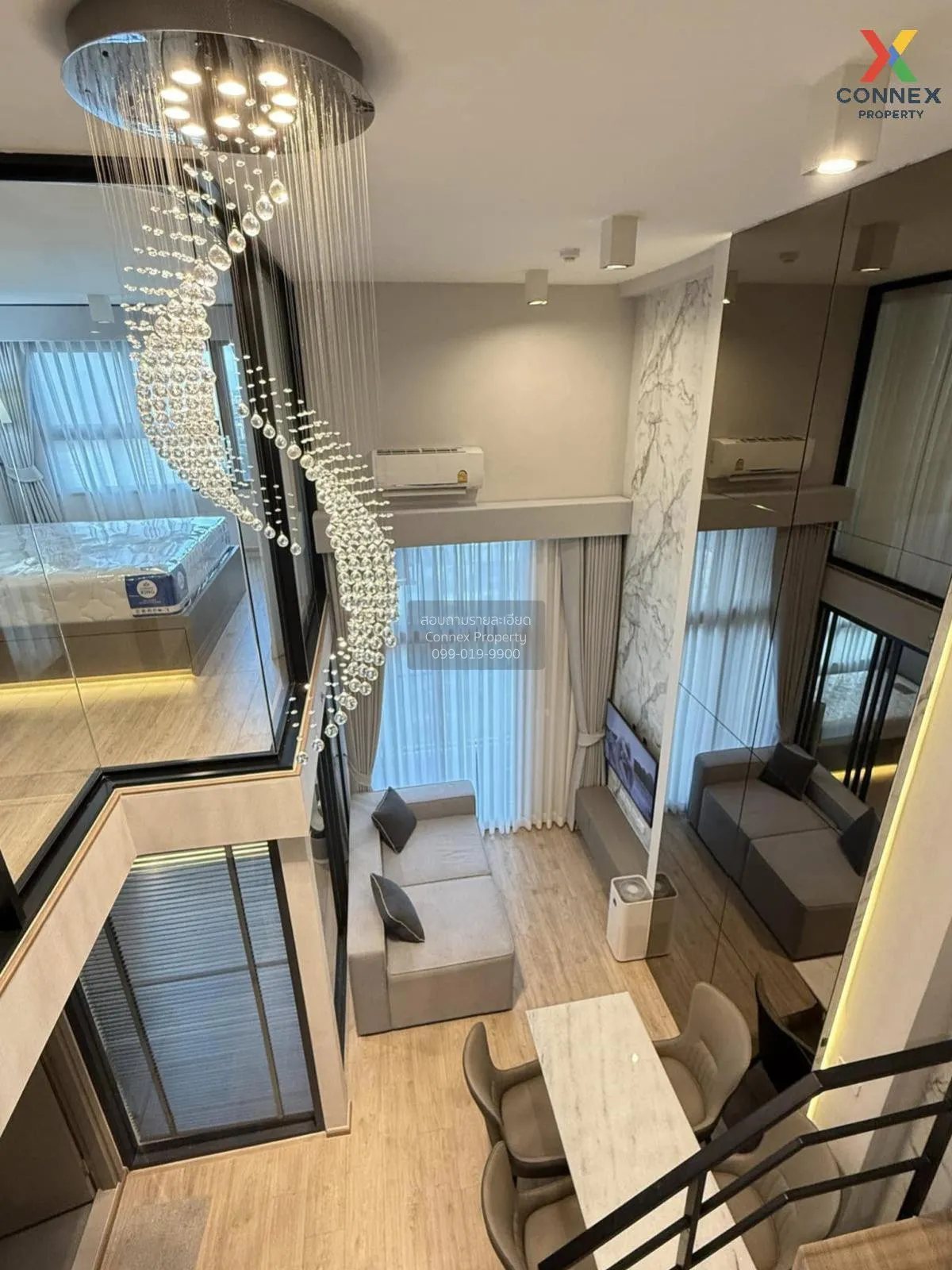 For Sale Condo , Ideo Rama 9-Asoke , Duplex , MRT-Phra Ram 9 , Hu 3