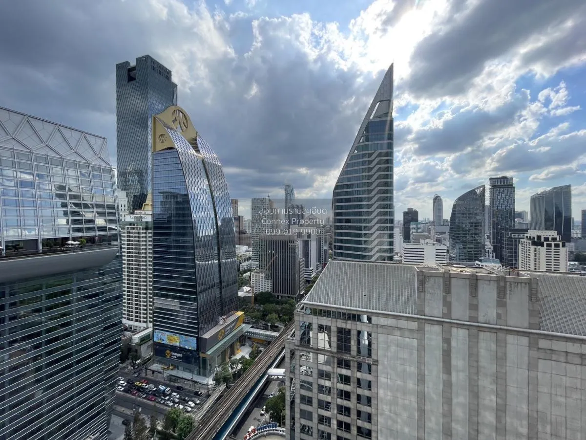 ขายคอนโด  โนเบิล เพลินจิต วิวสวย ชั้นสูง ห้องมุม หน้ากว้าง BTS-เพ