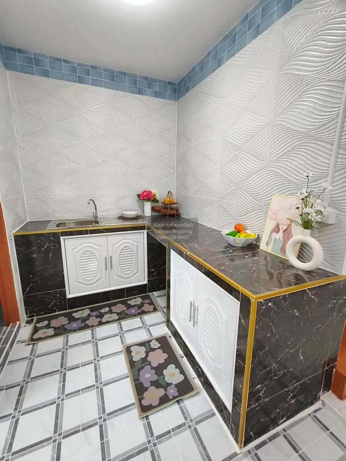 ขายทาวน์เฮ้าส์/ทาวน์โฮม  แดนทองวิลเลจ วัชรพล รีโนเวทใหม่ ท่าแร้ง 