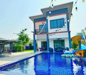 For Sale Pool villa house for sale, Soi Wat Bunkanchanaram 3 , Mueang Phata , Bang Lamung , Chon Buri , CX-113532