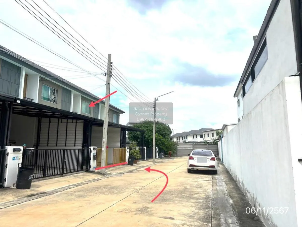 ขายทาวน์เฮ้าส์/ทาวน์โฮม  พฤกษา 95/3 MRT-ตลาดบางใหญ่ บางม่วง บางให 4