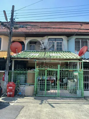 For Sale Townhouse for sale Ruamkit Village, Thung Song Hong, Lak Si, main road, complete extension. , Thung Song Hong , Lak Si , Bangkok , CX-113965