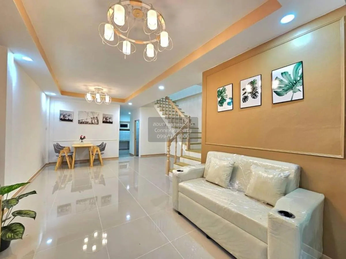 ขายทาวน์เฮ้าส์/ทาวน์โฮม  บ้านธารถวิล ซอยวัดพระเงิน รีโนเวทใหม่ บา