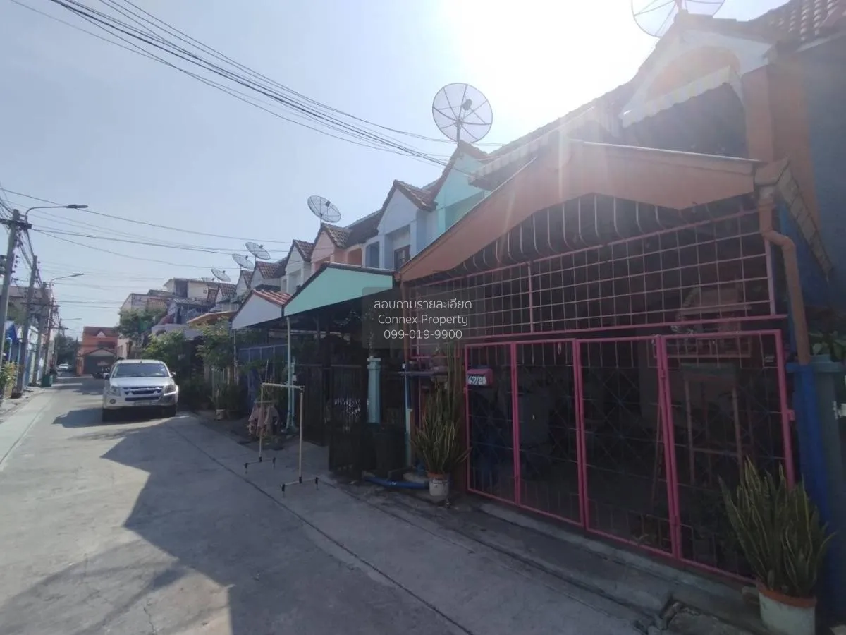 ขายทาวน์เฮ้าส์/ทาวน์โฮม  บุญประคอง วิลล่า บางปู ท้ายบ้านใหม่ เมือ 2