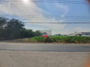 Land for sale in Khlong Yong, next to Sahaporn Road, 700 meters from the main road.