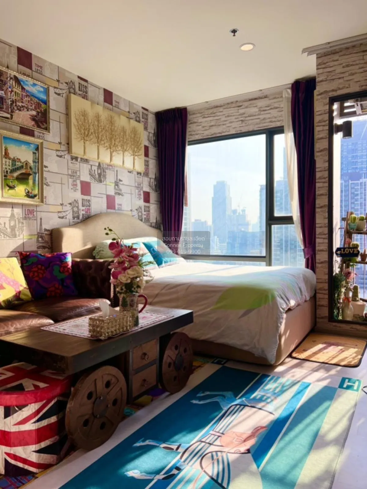 ขายคอนโด  ริทึ่ม อโศก MRT-พระราม 9 มักกะสัน เขต ราชเทวี กรุงเทพ C 3