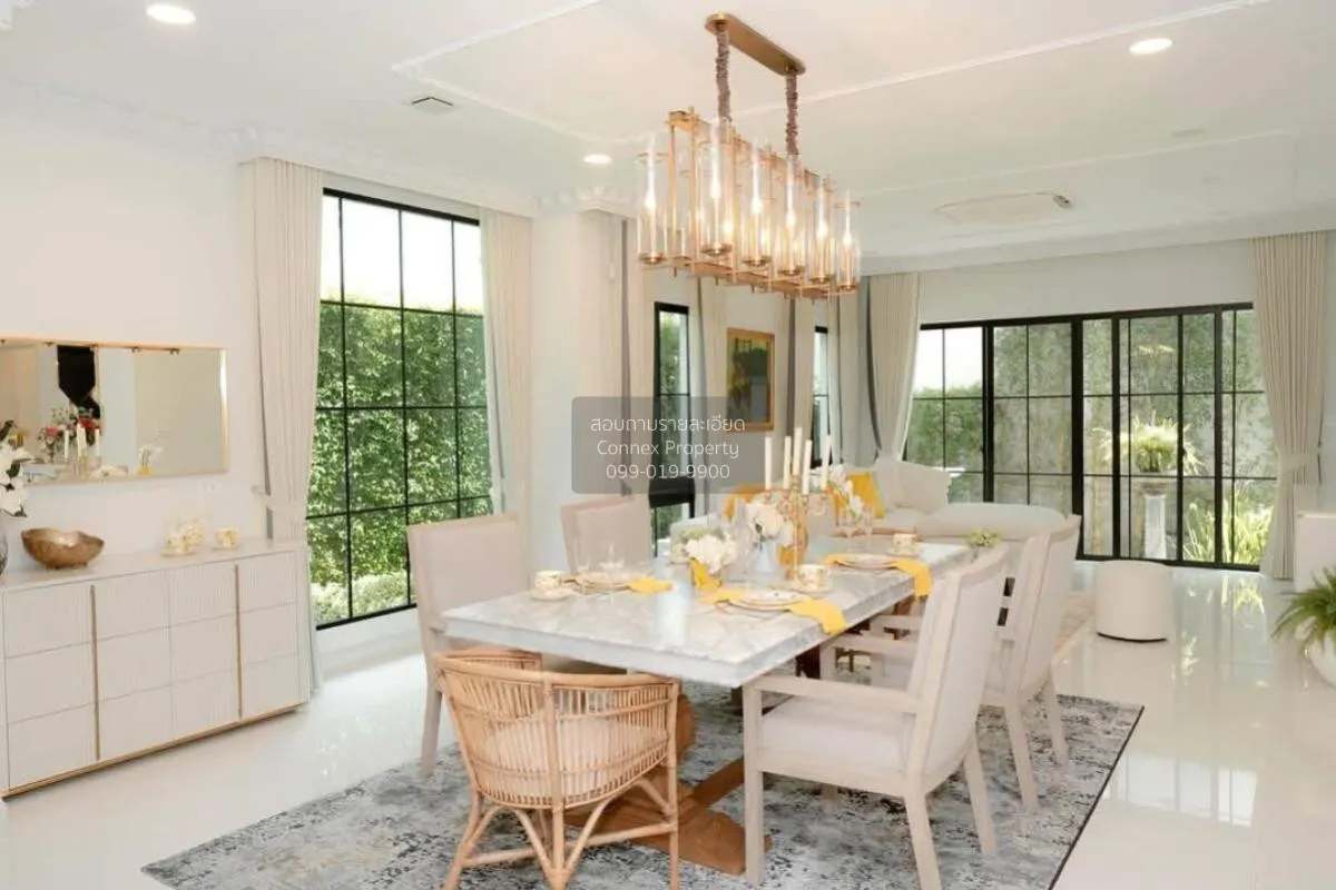 For Sale House , Nantawan Rama 9-New Krungthepkreetha , corner un 4