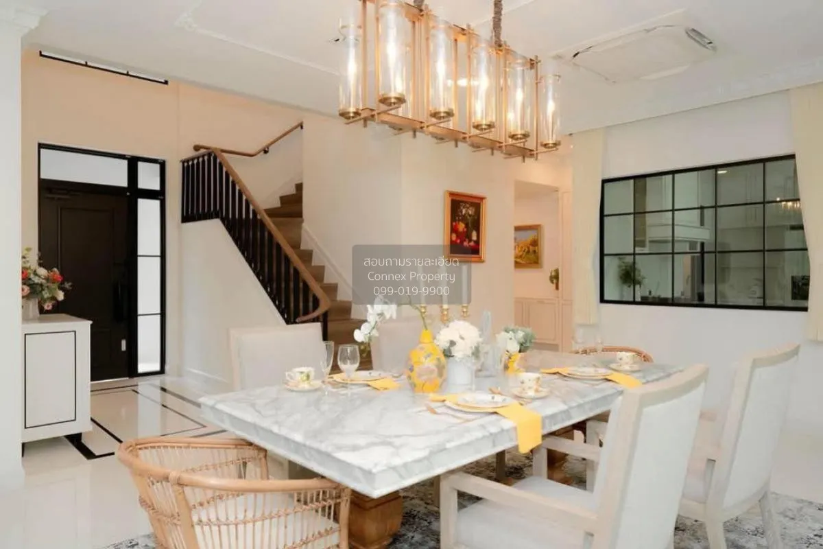 For Sale House , Nantawan Rama 9-New Krungthepkreetha , corner un