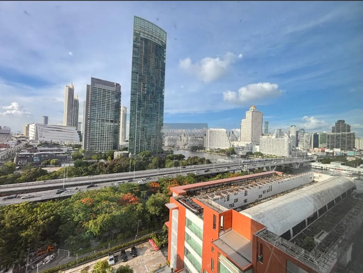 For Rent Condo , Baan Sathorn Chaopraya , BTS-Krung Thon Buri , K