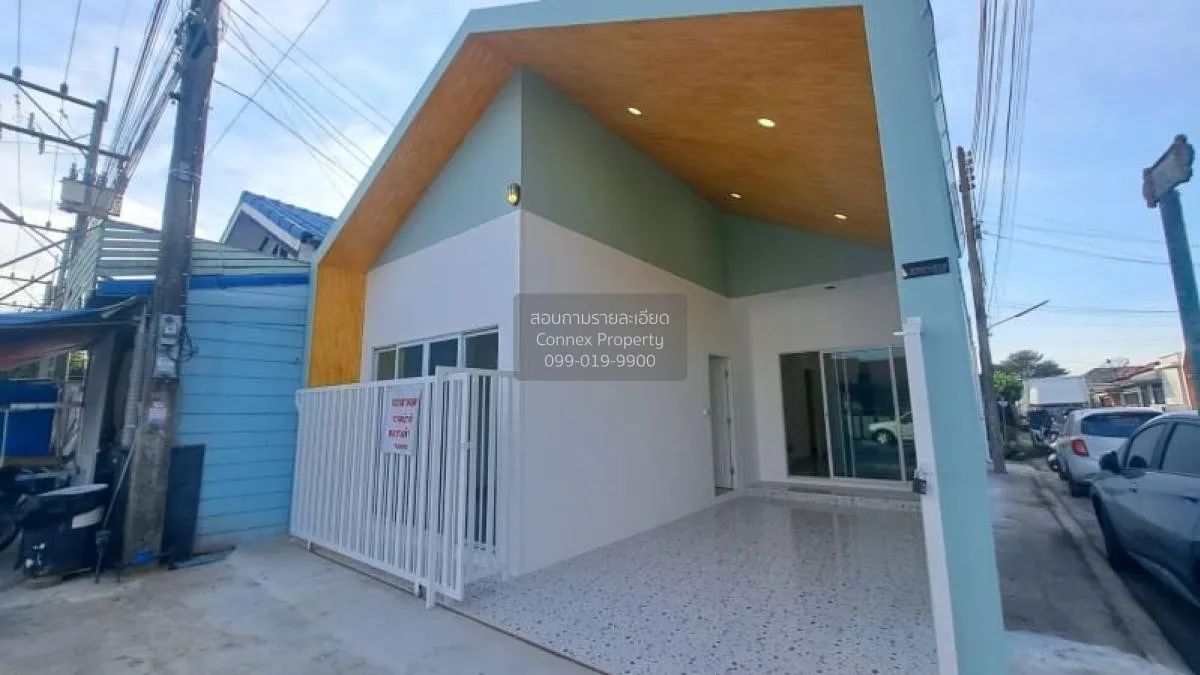 ขายทาวน์เฮ้าส์/ทาวน์โฮม  บ้านเรือนสุข 2 ห้องมุม รีโนเวทใหม่ ลำผัก 2