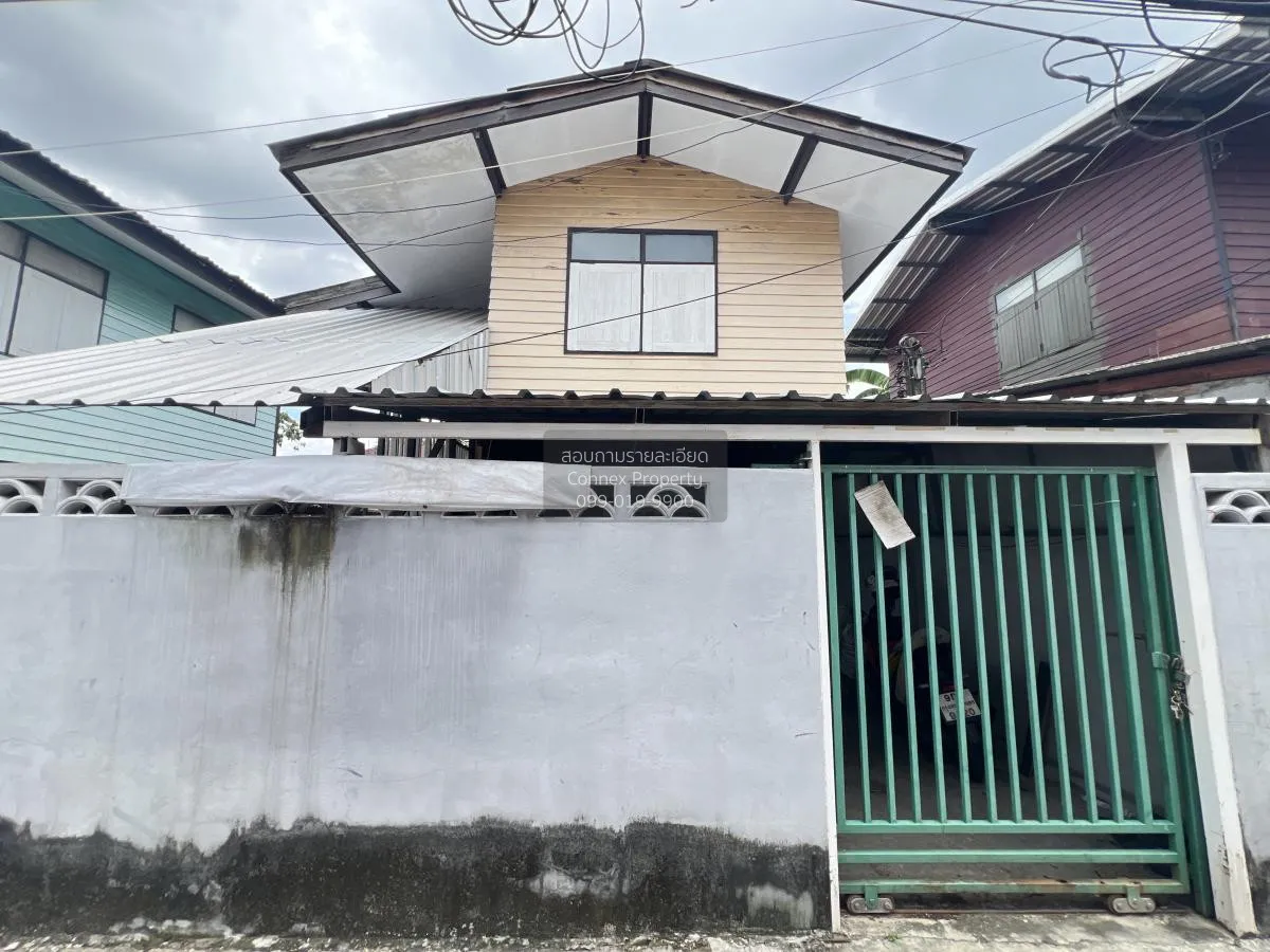 ขายบ้านเดี่ยว พรานนก ซอย 7 แยก 13 บ้านช่างหล่อ เขต บางกอกน้อย กรุ