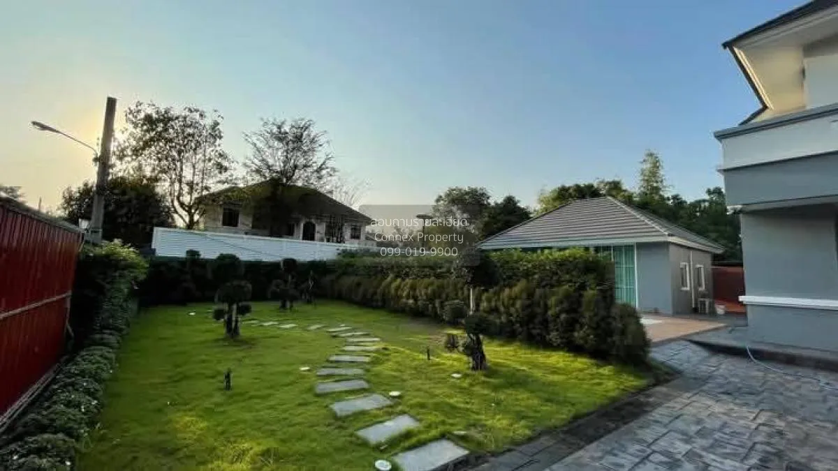 ขายบ้าน  บ้านสวนเนรมิตร วัชรพล-เพิ่มสิน หน้ากว้าง ออเงิน เขต สายไ 3