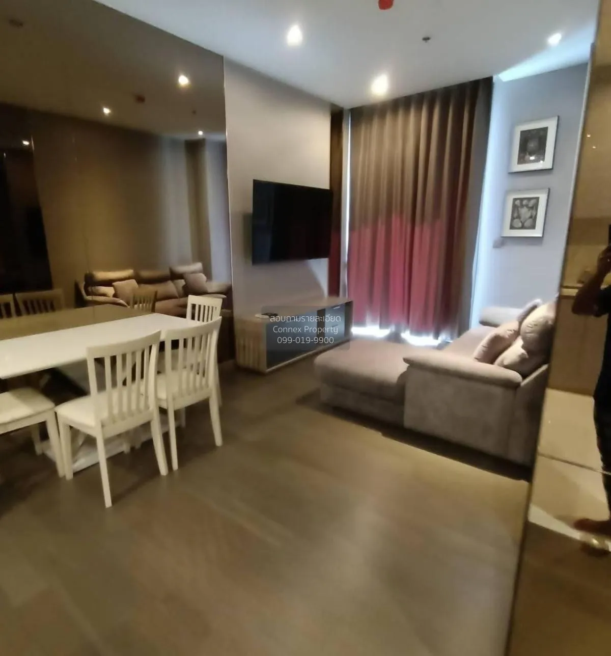 เช่าคอนโด  ดิ เอส แอท สิงห์คอมเพล็กซ์ MRT-เพชรบุรี บางกะปิ เขต ห้ 2