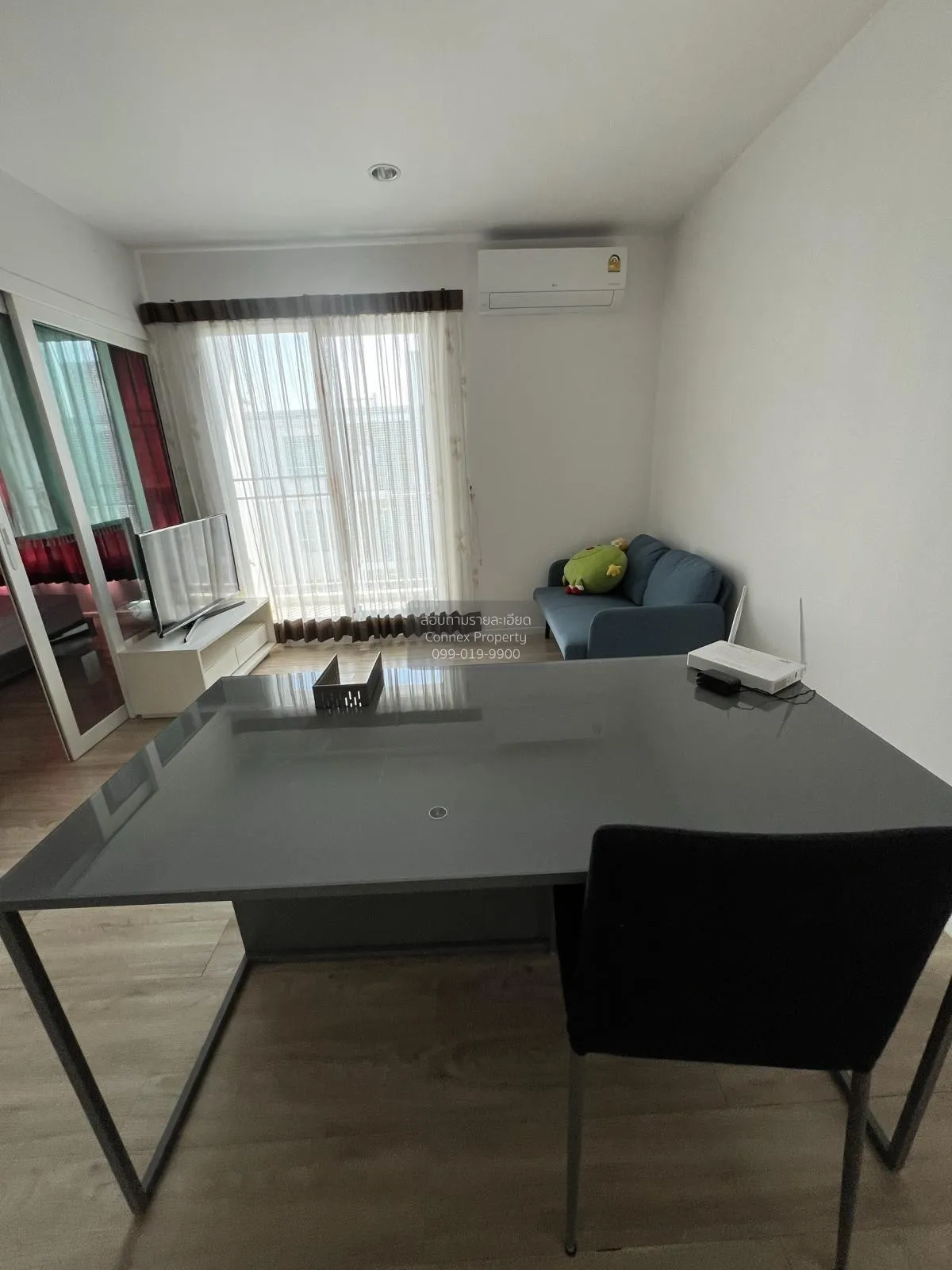 For Rent Condo , The Key Phahonyothin , corner unit , BTS-Sena Ni 3