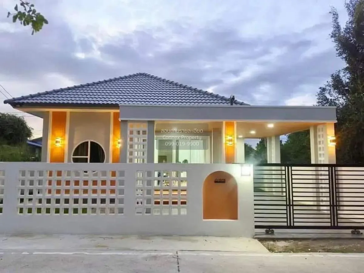 For Sale House , Be Rich Ban Bueng , corner unit , wide frontage  1