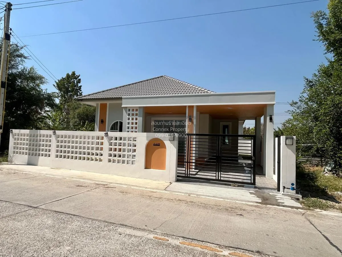 For Sale House , Be Rich Ban Bueng , corner unit , wide frontage  2