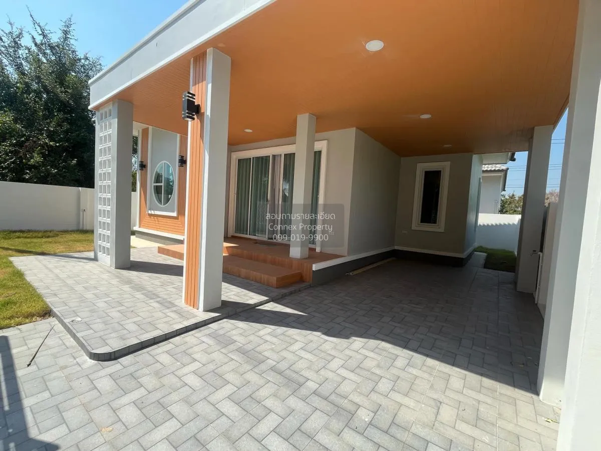 For Sale House , Be Rich Ban Bueng , corner unit , wide frontage  4