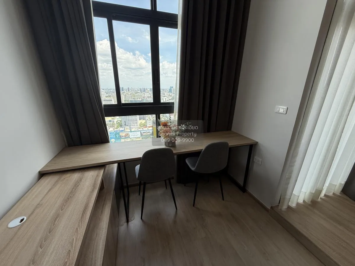 For Rent Condo , Ideo Rama 9-Asoke , nice view , high floor , MRT