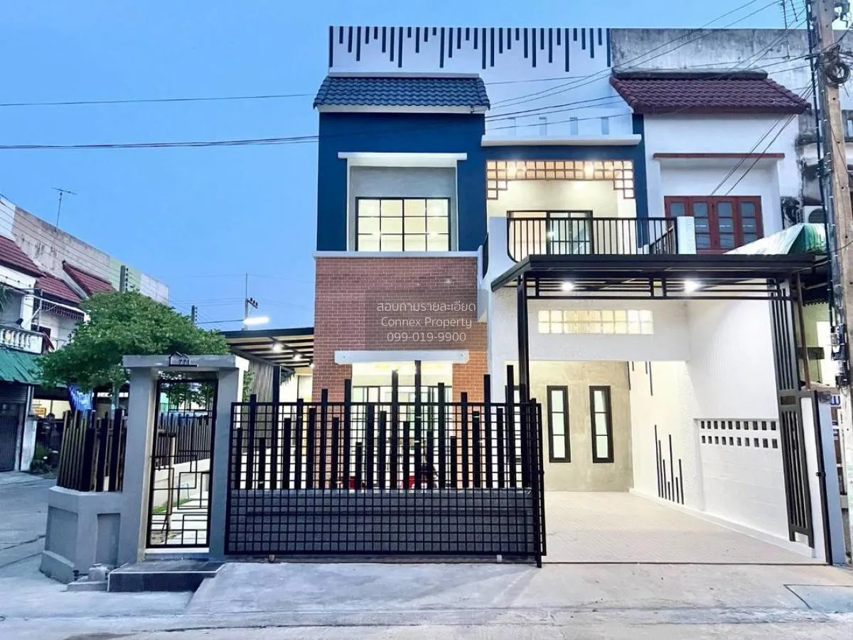 ขายทาวน์เฮ้าส์/ทาวน์โฮม  ชมฟ้า-วรางกูล คลอง 2 ห้องมุม รีโนเวทใหม่ 1