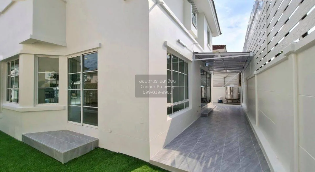 For Sale House , Manthana Ratchapruek Village , wide frontage , n