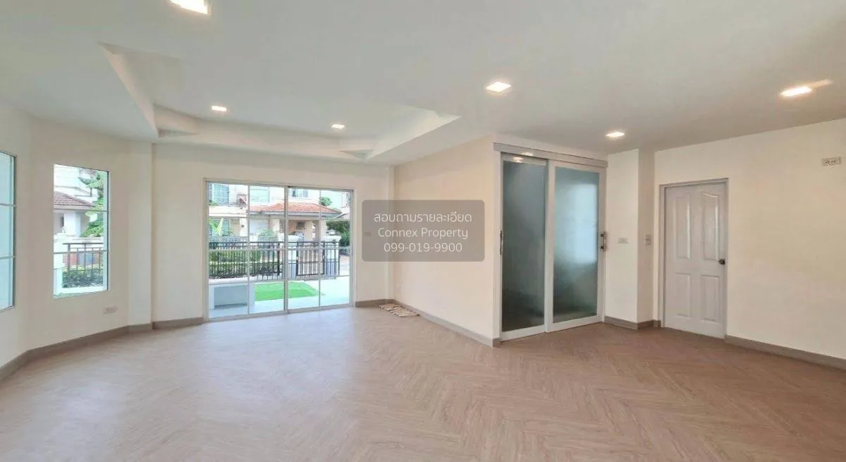 For Sale House , Manthana Ratchapruek Village , wide frontage , n