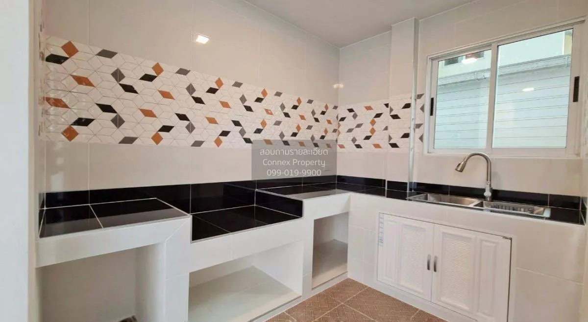 For Sale House , Manthana Ratchapruek Village , wide frontage , n