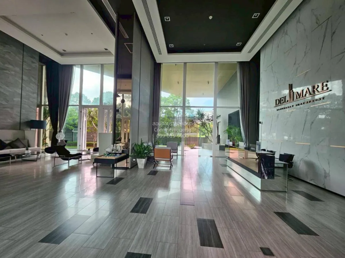 ขายคอนโด  เดลมาเร่ บางเสร่ บีชฟรอนท์ วิวสวย วิวแม่น้ำ บางเสร่ สัต