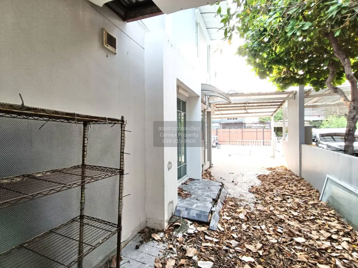 For Sale House , The village Chaengwatthana Tiwananon , wide fron