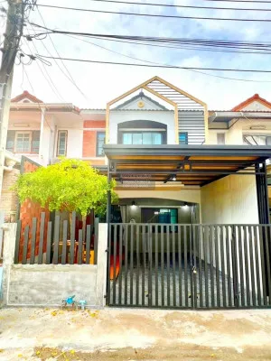 ขายทาวน์เฮ้าส์/ทาวน์โฮม  เค.ซี. รามอินทรา 2 รีโนเวทใหม่ สามวาตะวันตก เขต คลองสามวา กรุงเทพ CX-119354