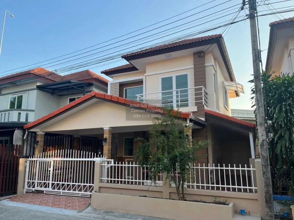 ขายบ้าน  บ้านร่มไม้ บางใหญ่ MRT-ตลาดบางใหญ่ เสาธงหิน บางใหญ่ นนทบ 2