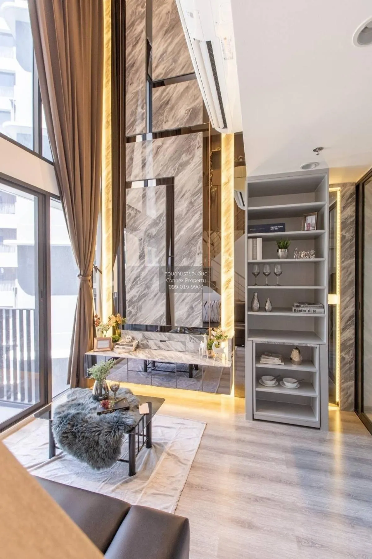 เช่าคอนโด  ไอดีโอ โมบิ อโศก ดูเพล็กซ์ MRT-เพชรบุรี บางกะปิ เขต ห้ 2