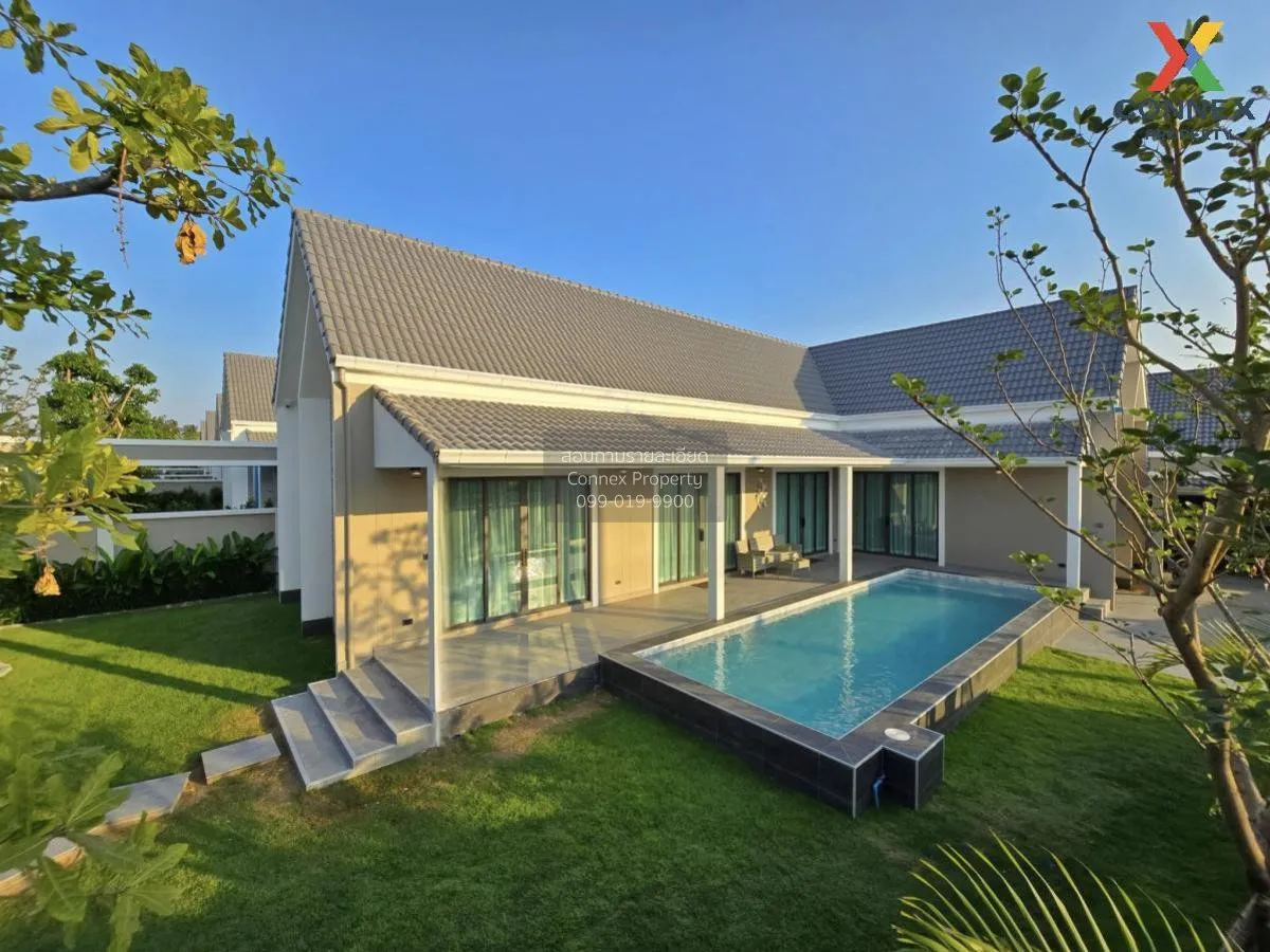 For Sale Pool Villa Soi Pongklang1 , corner unit , wide frontage 