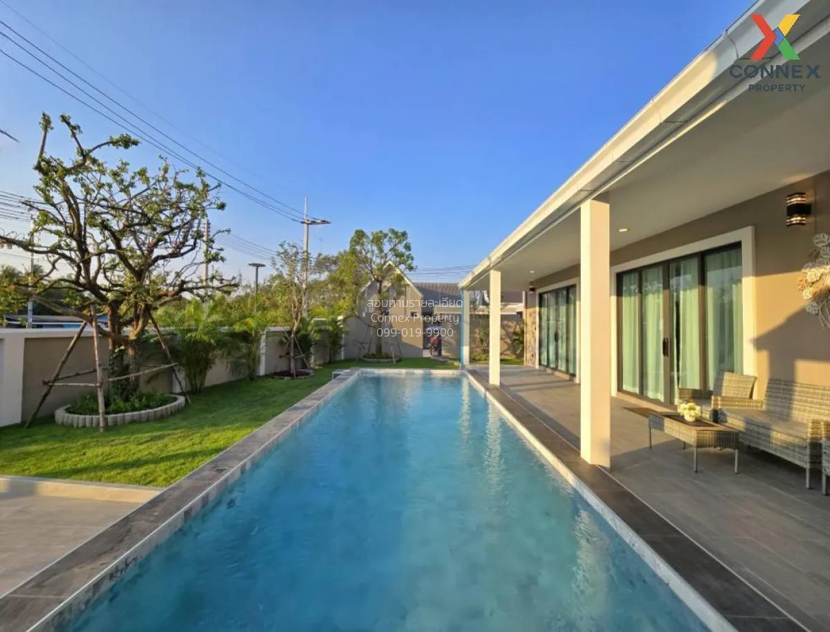 For Sale Pool Villa Soi Pongklang1 , corner unit , wide frontage 