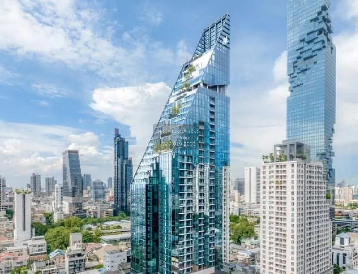 For Rent Condo , Tait Sathorn 12 , nice view , high floor , BTS-S