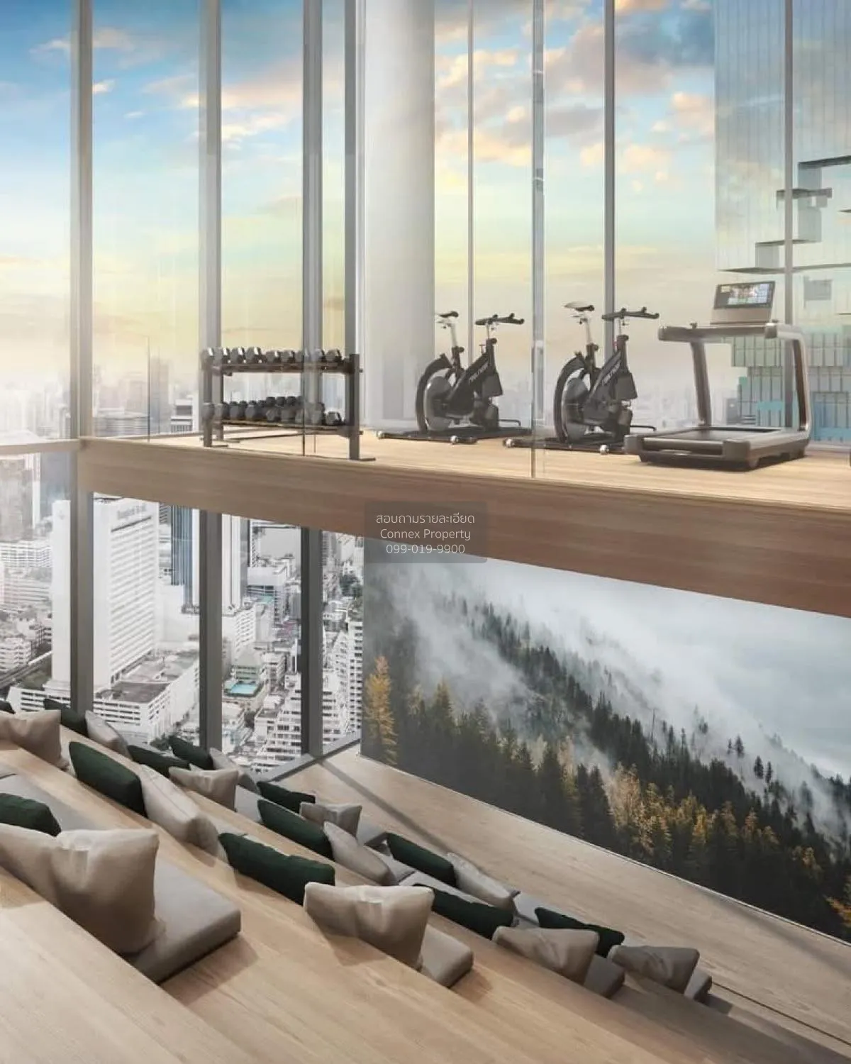 For Rent Condo , Tait Sathorn 12 , nice view , high floor , BTS-S