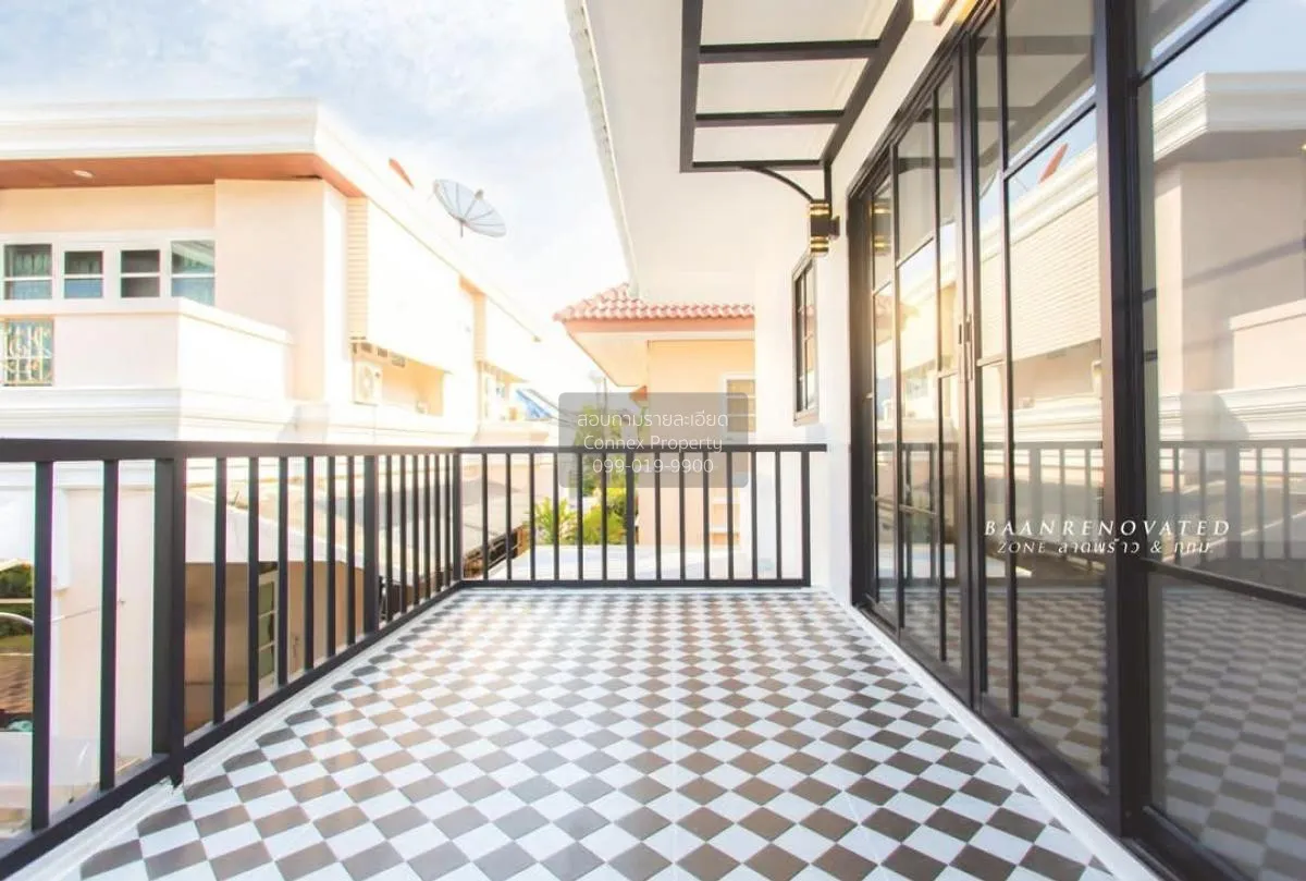 ขายบ้าน  บ้านรัชดา 3 หน้ากว้าง รีโนเวทใหม่ วังทองหลาง เขต วังทองห