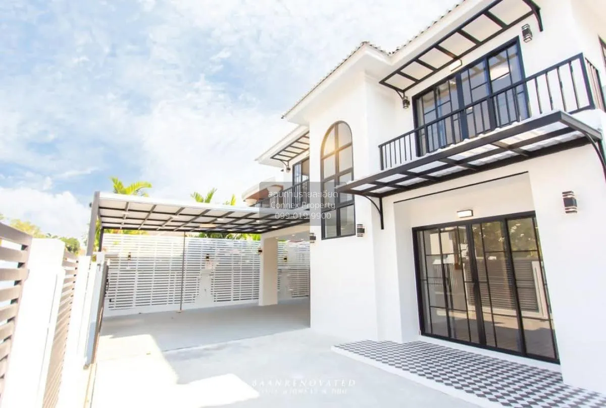 ขายบ้าน  บ้านรัชดา 3 หน้ากว้าง รีโนเวทใหม่ วังทองหลาง เขต วังทองห