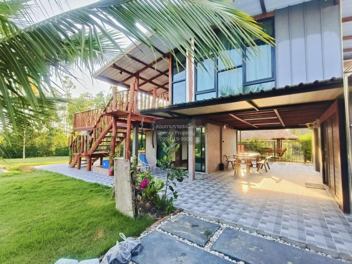 เช่าบ้านไม้โมเดิร์นริมคลอง  วิวแม่น้ำ หินเหล็กไฟ หัวหิน ประจวบคีร 1