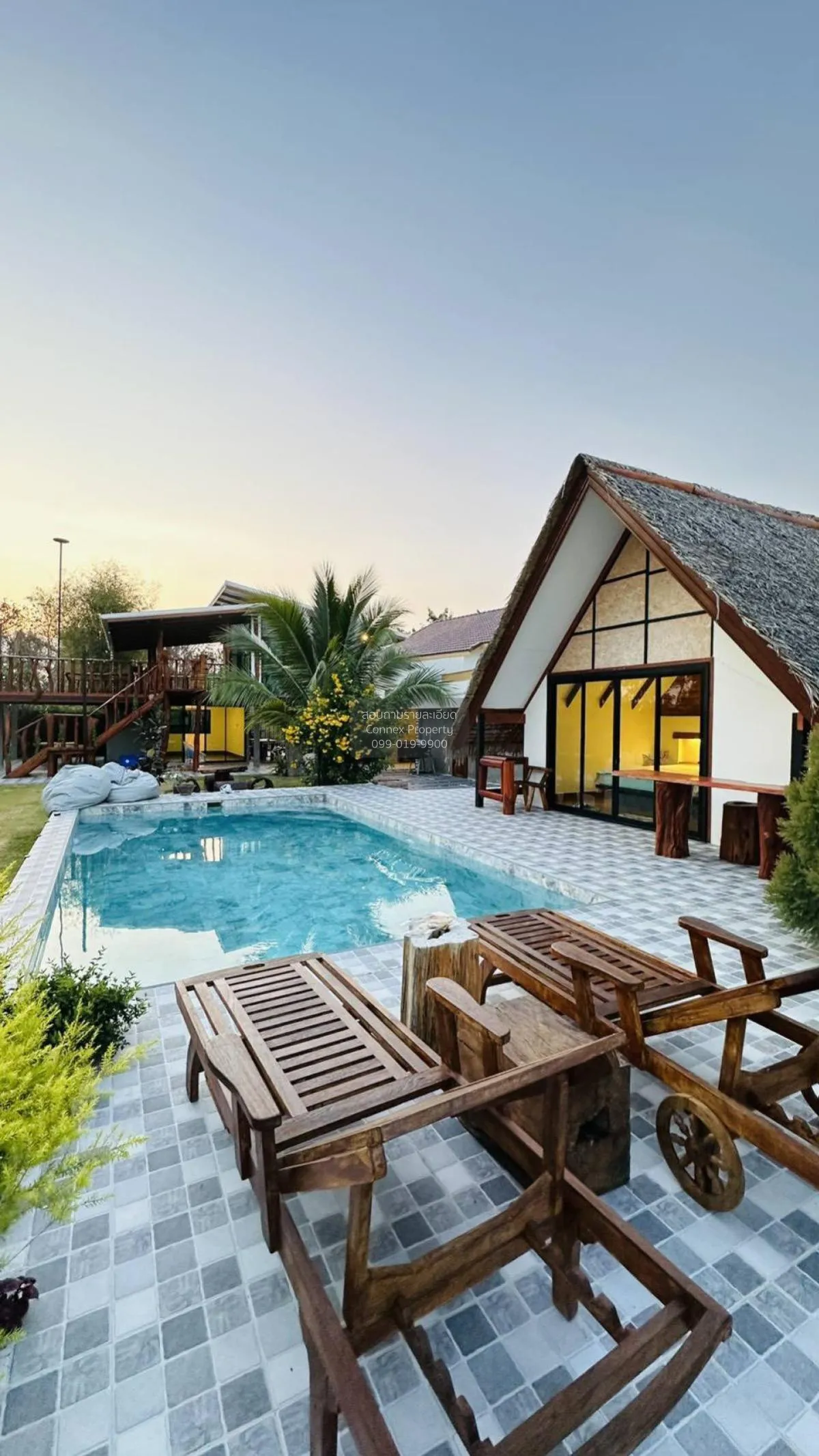 เช่าบ้านไม้โมเดิร์นริมคลอง  วิวแม่น้ำ หินเหล็กไฟ หัวหิน ประจวบคีร