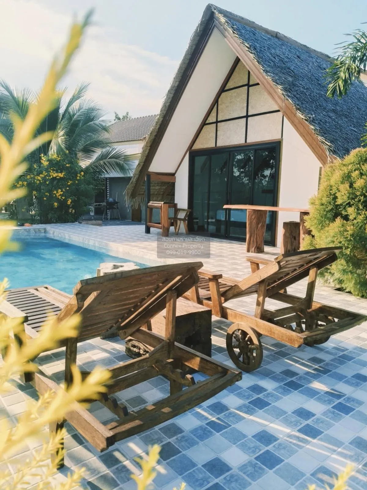 เช่าบ้านไม้โมเดิร์นริมคลอง  วิวแม่น้ำ หินเหล็กไฟ หัวหิน ประจวบคีร