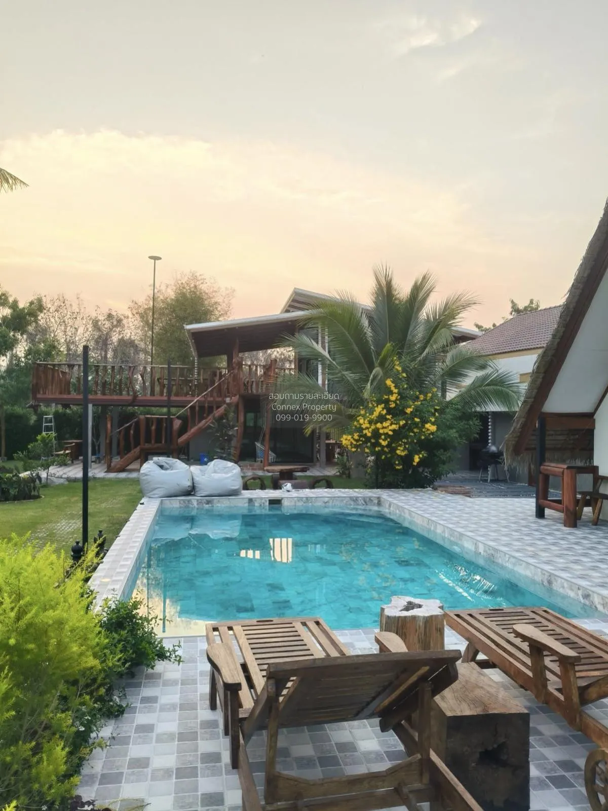 เช่าบ้านไม้โมเดิร์นริมคลอง  วิวแม่น้ำ หินเหล็กไฟ หัวหิน ประจวบคีร