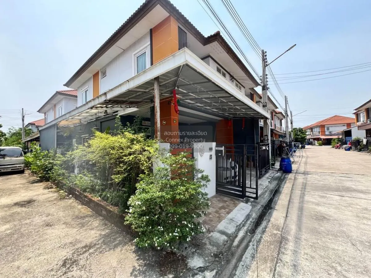 ขายทาวน์เฮ้าส์/ทาวน์โฮม  ทรัพย์รุ่งเรือง ซิตี้ 2 ห้องมุม หน้ากว้า