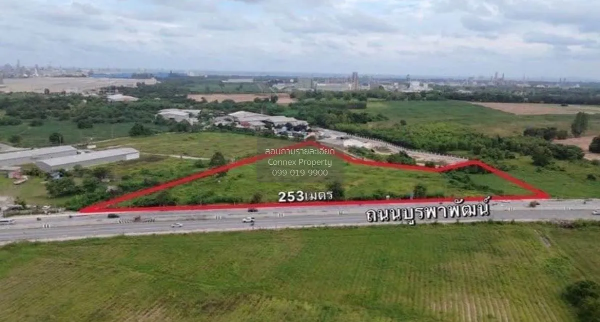 For Sale Land 12 rai 2 ngan 53 square wa Huai Pong Rayong , Huai  2