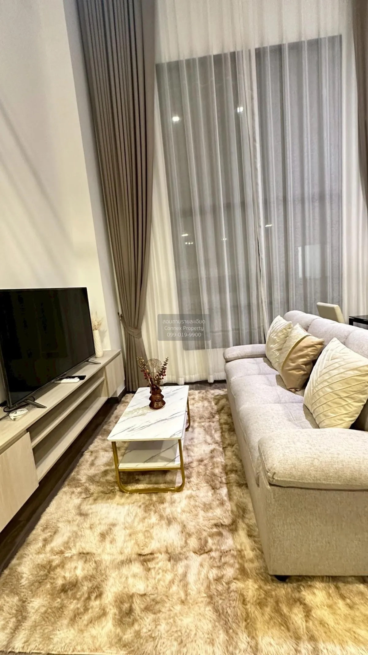 For Rent Condo , The Collect Ratchada 32 , corner unit , Chankase 2