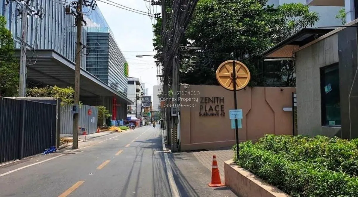 For Sale Condo , Zenith Place Sukhumvit 42 , high floor , BTS-Ekk
