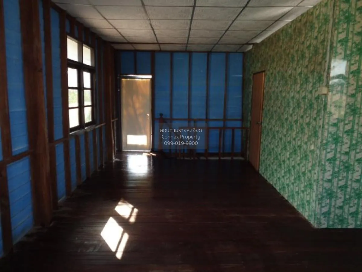 For Sale Half-brick, half-wooden house, Udon Thani, 58 sq m., Pho 2