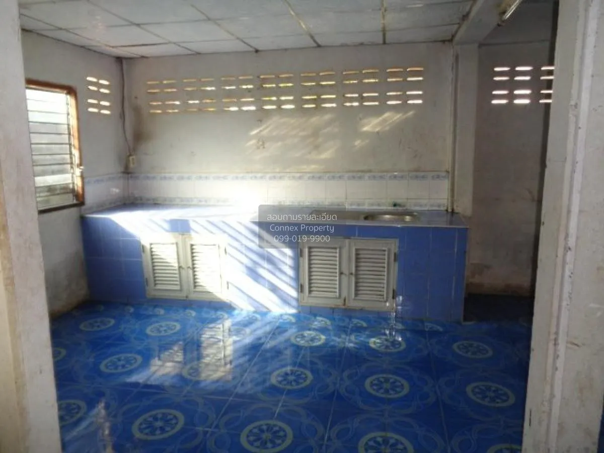 For Sale Half-brick, half-wooden house, Udon Thani, 58 sq m., Pho 4