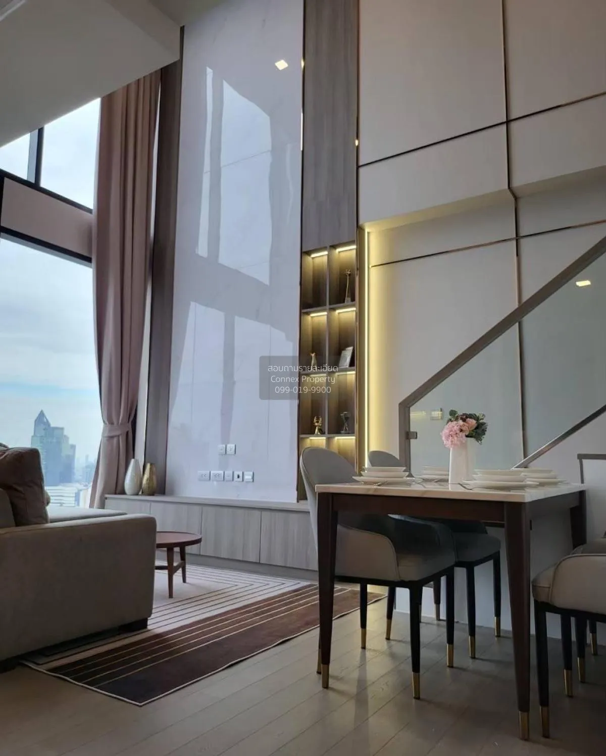 For Sale Condo , Celes Asoke , Duplex , nice view , high floor ,  2